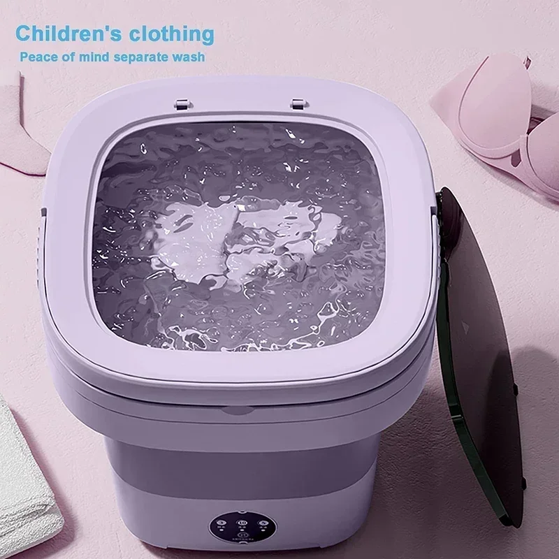 Small Portable Washing Machine Mini Deep Cleaning Folding