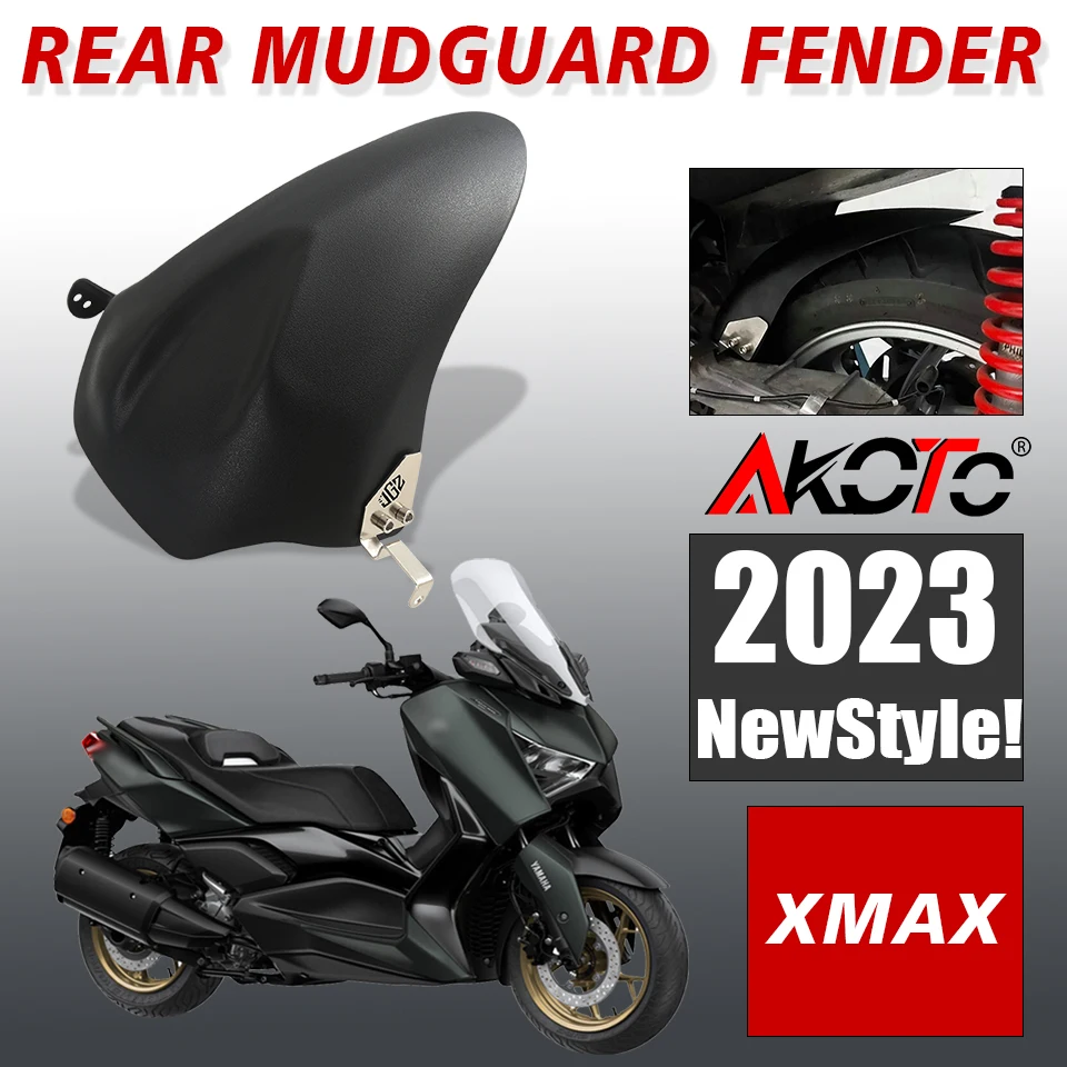 

Брызговики задние для мотоцикла, Брызговики ABS, Обтекатели аксессуары для YAMAHA XMAX300 X-MAX XMAX 250 300 400 2017-2024 XMAX400 XMAX250