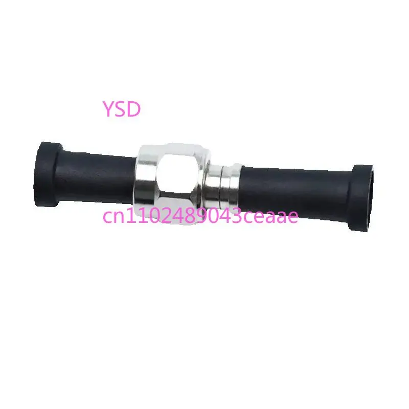 SMA double-ended fiber optic short connector Double male connector Silica  Integrating sphere