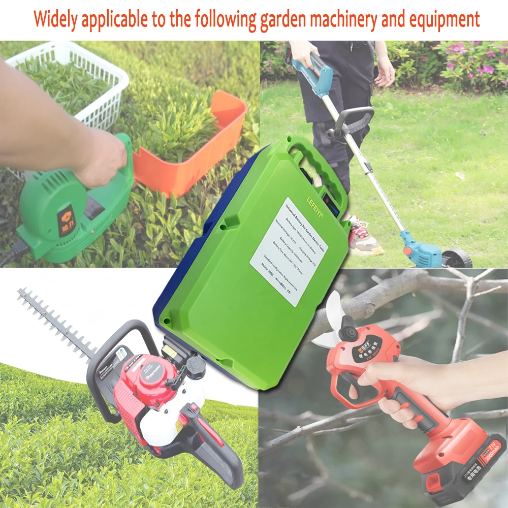 18650 21V For Applicable To Electric Lawn Mower Hedge Machine Tea Picker  50000mAH  Lithium Battery