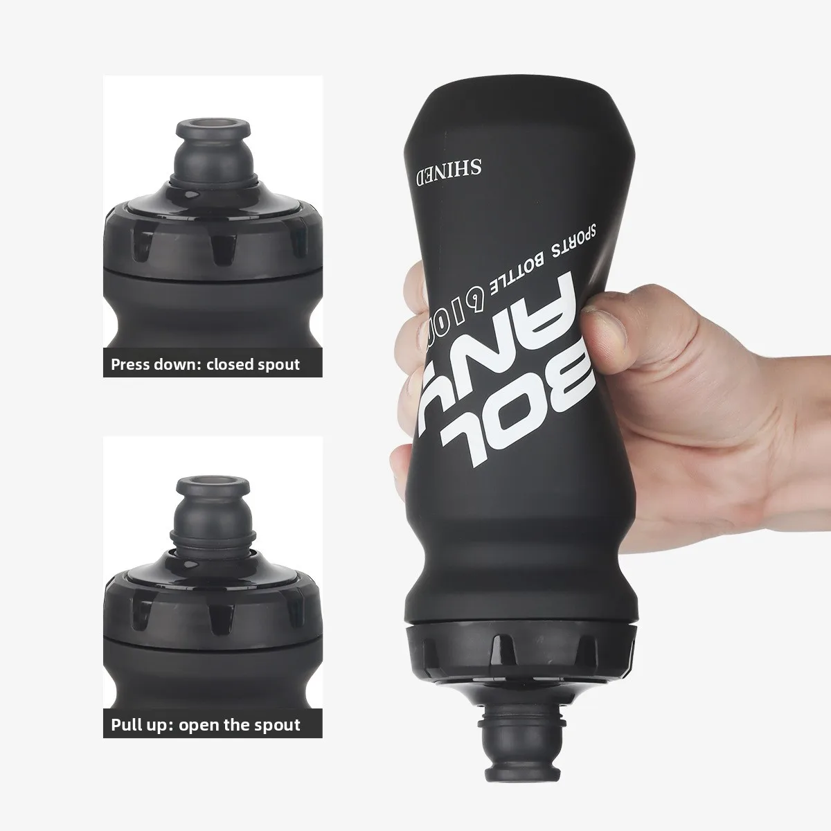 

STLF PP5 Sports Water Cup for Outdoor Fitness Bicycle Water Bottle for Mountaineering Cycling & Running Made of Durable Plastic