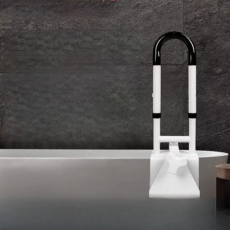 

Adjustable Bathtub Safety Rails with Double Grip, Shower Grab Bars for Elderly Non-Slip Tub Side Bar Clamp for Bathroom Support