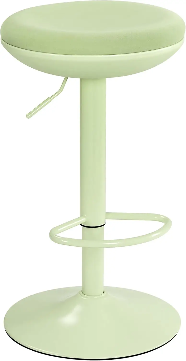 

Standing Desk Chair, Ergonomic Office Stool Adjustable Height, Round 360° Swivel Sit Perching Stool Without Backrest For