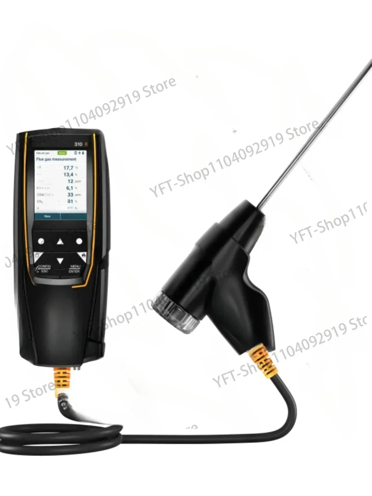 Boiler Flue Gas Analyzer 320 Portable Gaseous Combustion Efficiency Detector