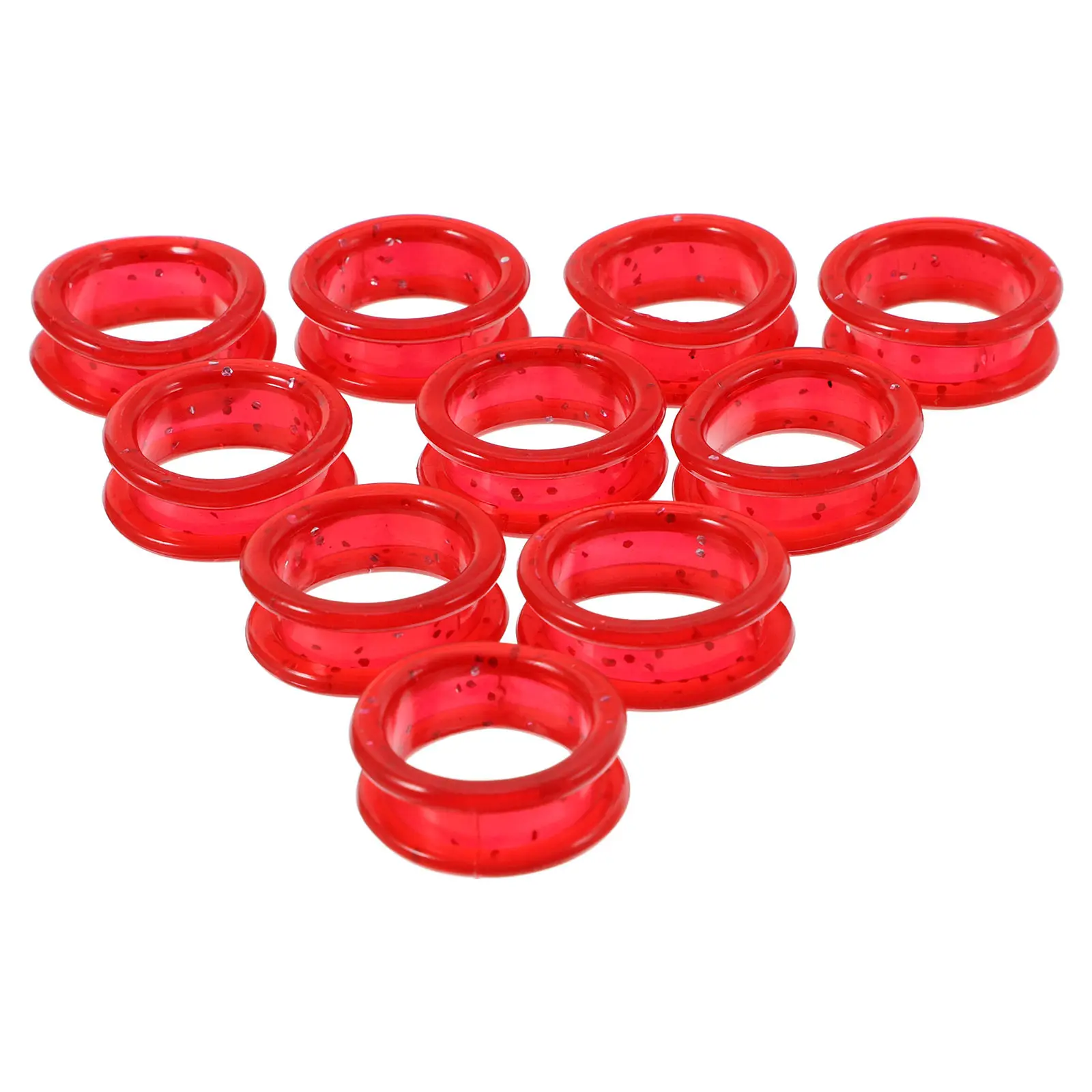 

12Pcs Silicone Scissor Handheld Rings Dog Grooming Scissor Rings Pet Grooming Tools Thumb Inserts Grips for Precision Trimming