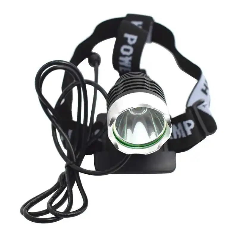 Bike Headlight XML T6 LED Bicycle Front Light Lamp 1800 Lumen Cycling Handlebar Flashlight 18650 Battery Headlamp + Charger