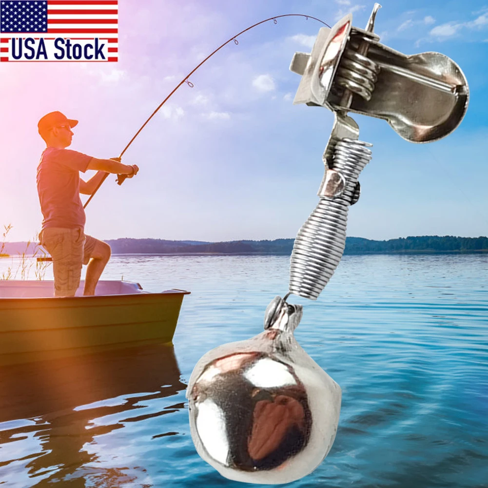 

8 шт./компл. колокольчики-сигнализации для удочки-индикатор зажима для морской рыбалки-сигнал для повышенной скорости ловли