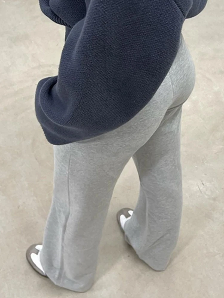 Rechte Broek Vrouwen Streetwear Effen Joggers Vrouwen Broek Lace-up Pantalones De Mujer Y2k Kleding Koreaanse Stijl Ropa Mujer