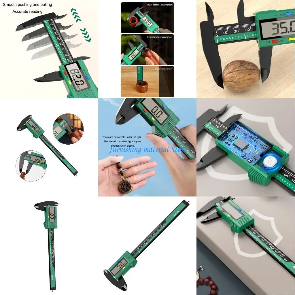 

Y5GD Professional Mini Caliper 0.1mm Resolution Jewelry Tool Vernier Caliper