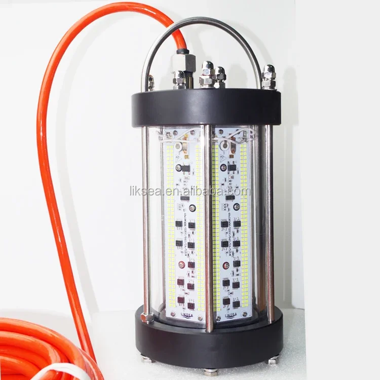 Luz de pesca subacuática, 500W, fabricación China