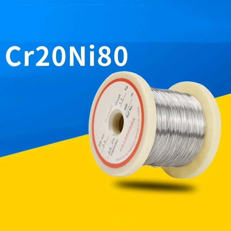 

10 Meters Nichrome Wire 0.6-2mm Diam Cutting Foam Resistance Wires Cr20Ni80 Heating Wire Home Industry Supplies