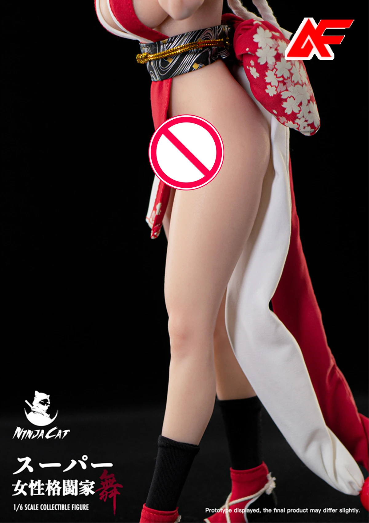Ninja Cat N001 1/6 escala Mai Shiranui conjunto completo muñeca móvil 12 ''figura de acción femenina modelo juguetes para colección