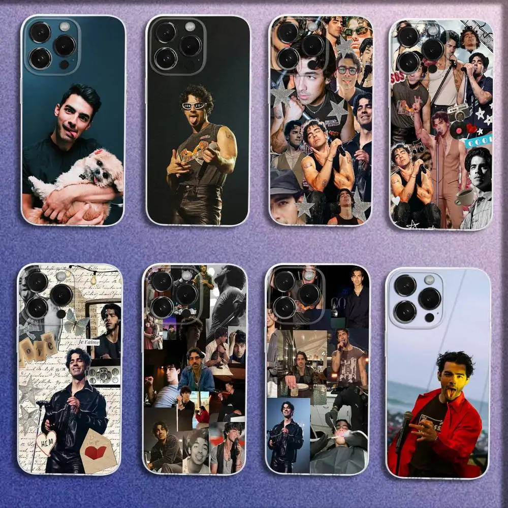 

Singer Actor J-Joe Jonas Phone Case For iPhone 16,15,14,13,12,11 Plus,Pro,Max,XR,XS,Plus,E,Mini Transparent Cover