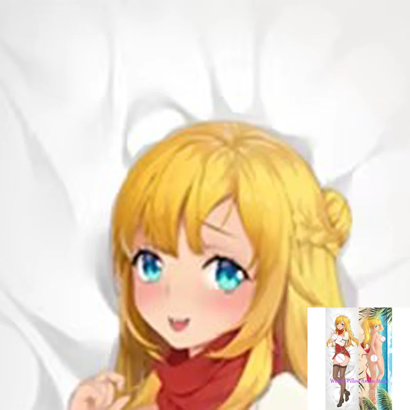 

Dakimakura Anime Pillow Cover Rit Double Sided Print Life-size Halloween Christmas Decoration