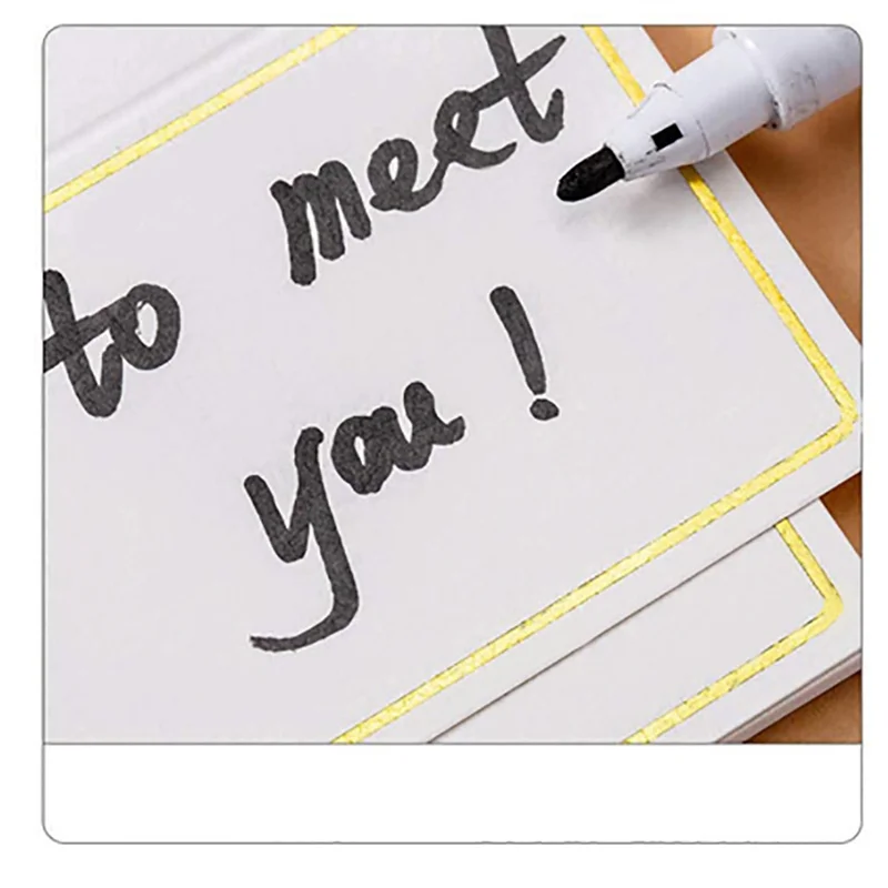 تتجه 150 قطعة بطاقات مكان مع احباط الحدود الجدول خيمة بطاقات الملمس بطاقة الجلوس فارغة مرافقة اسم مكان بطاقة لجدول Settin