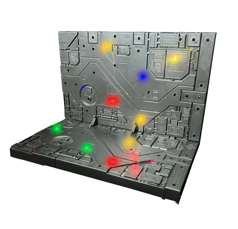 For Gundam 144 100 Model Connectable Display Base Built in 5mm LED beads for PG/MG/HG/RG Universal Garage Scene Hobby System