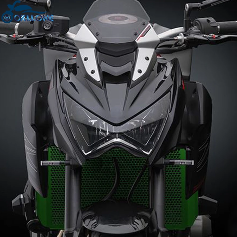 Motorcycle Accessories Aluminum Radiator Protection Guard Grille Cover For Kawasaki Versys1000 Z750 Z800 Z1000 SX Z1000SX Z1000R