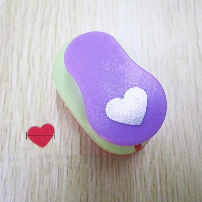 DIY Heart Shape EVA Foam Punch Paper Punch For Greeting Card Making Scrapbook Handmade Puncher Round Corner Punch