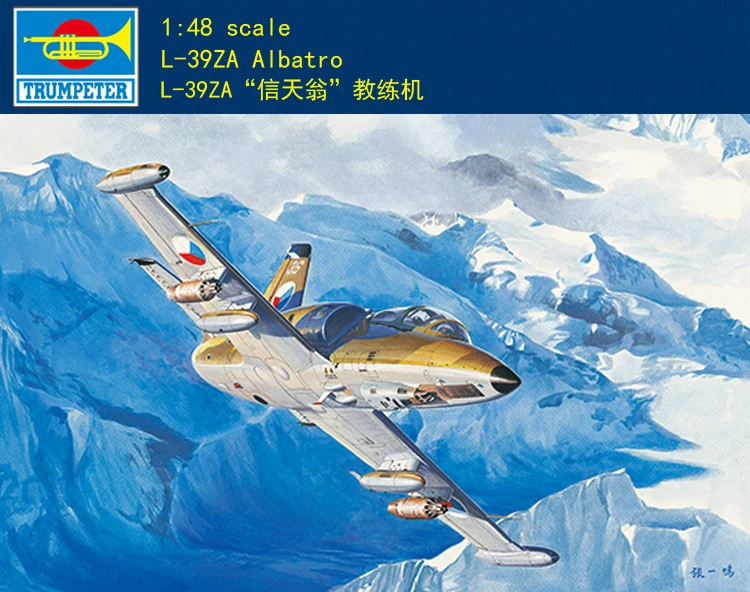 

Trumpeter Models 05805 1:48 L-39ZA Albatro Aircraft