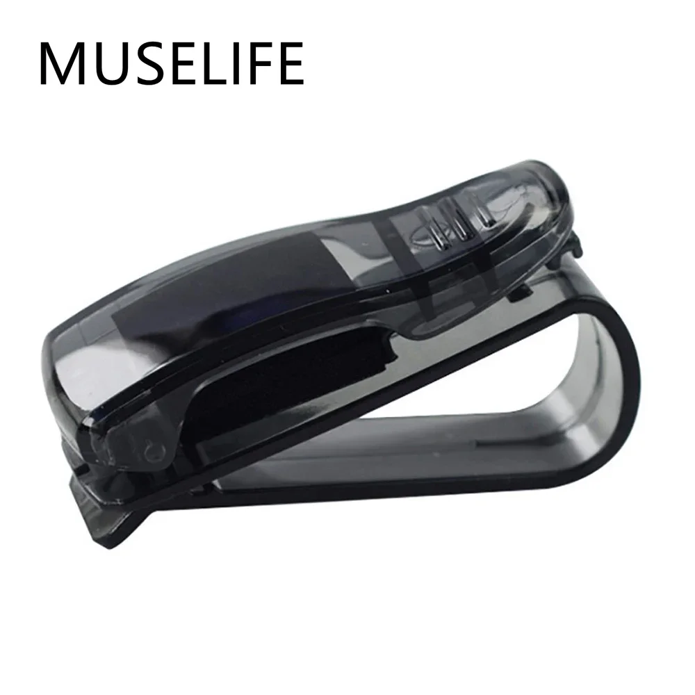 2025 Hot Portable Car Glasses Clip Automatic Fastening Car Car Sun Visor Sunglasses Glasses Frame Glasses Frame Ticket Holder