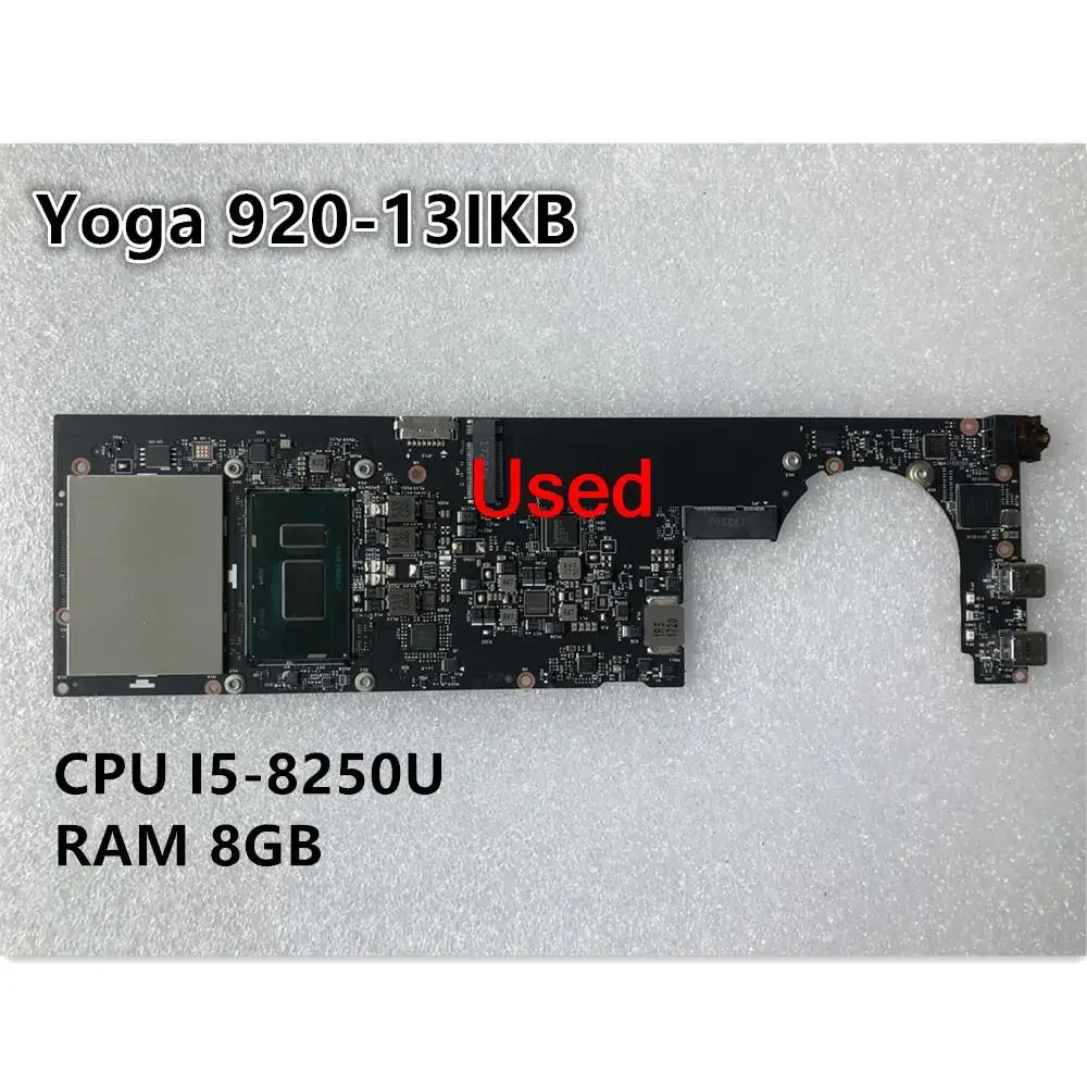 

Материнская плата для Lenovo Ideapad Yoga 920-13IKB/Yoga 920-13IKB, стеклянная материнская плата для ноутбука I5-8250U 8 ГБ FRU 5B20Q09684