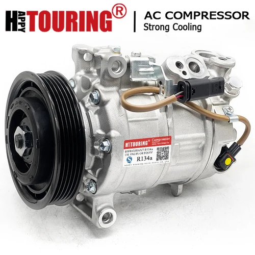 Imagen 1 del producto Compresor de CA 6SAS14C para Mercedes GLA250 CLA45 W246 Clase B Clase A Clase CLA A0038304360 0038304360 0008305702 A0008305702