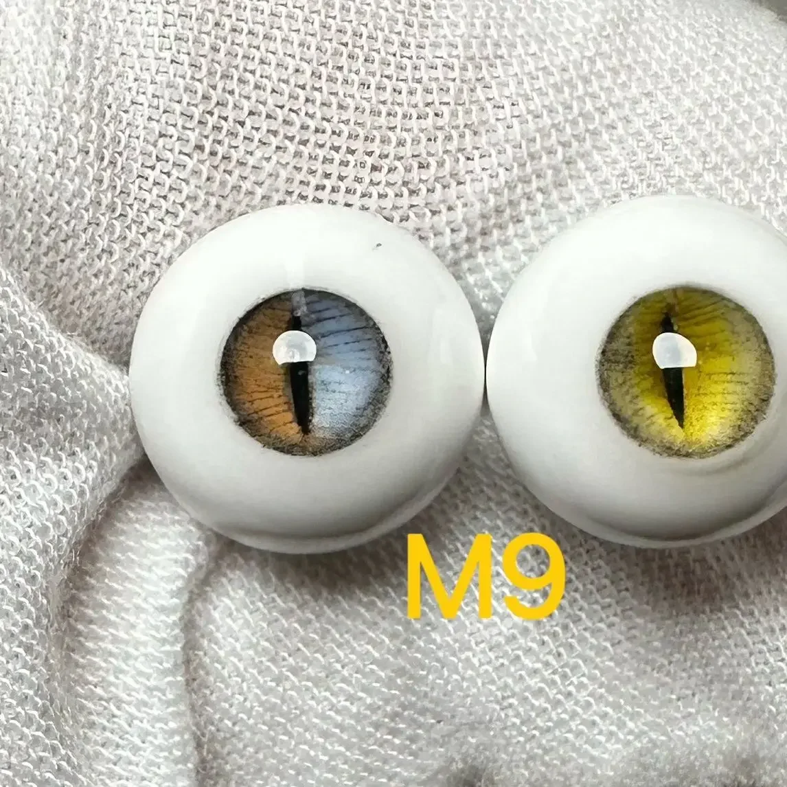 Occhi della bambola per 1/8 1/6 1/4 1/3 bambola Bjd 8/10/12/14/16/18mm bulbo oculare in gesso fatti a mano ragazza giocattoli vestire regalo accessori Oll