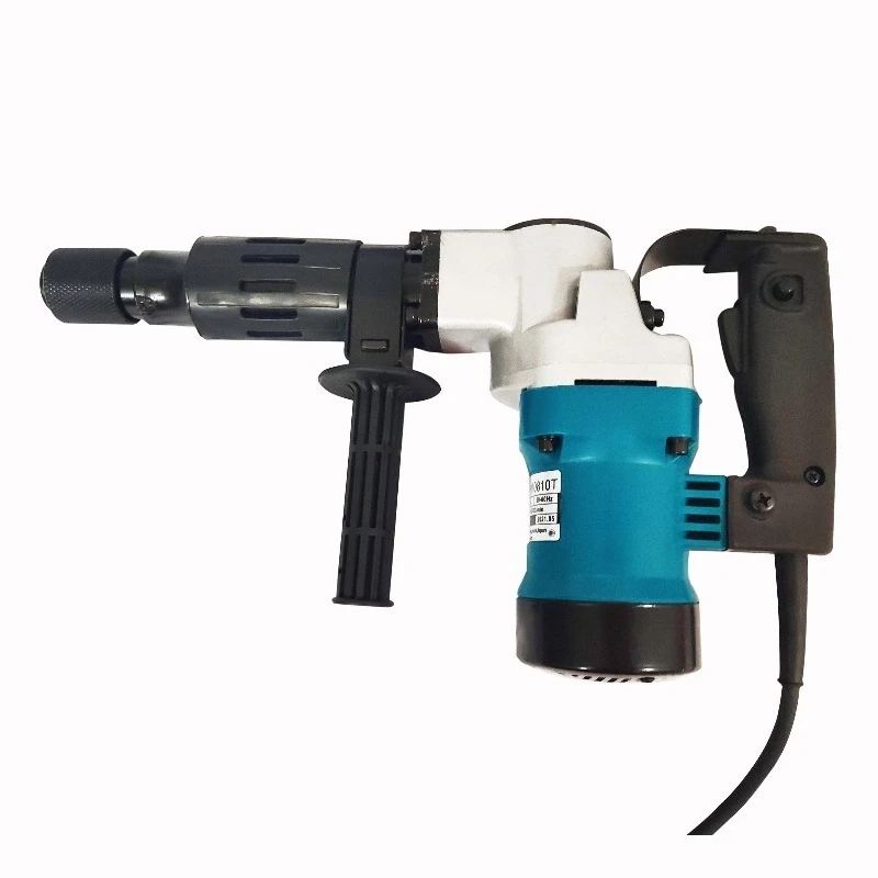 0810 Industrial Electric Demolition Hammer - 900W 6-Angle Shank Handheld for Wall Chipping & Concrete Breaking