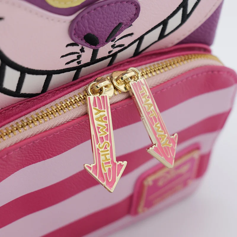 2025年 ディズニー ラウンジフライ アリス・イン・ワンダーランド チェシャ猫 ミニリュック 小学生向け