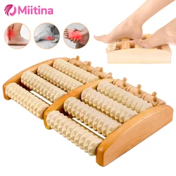 Wooden Foot Roller Foot Massager for Plantar Fasciitis Relief Foot Massager for Neuropathy & Boosts Circulation Health Care