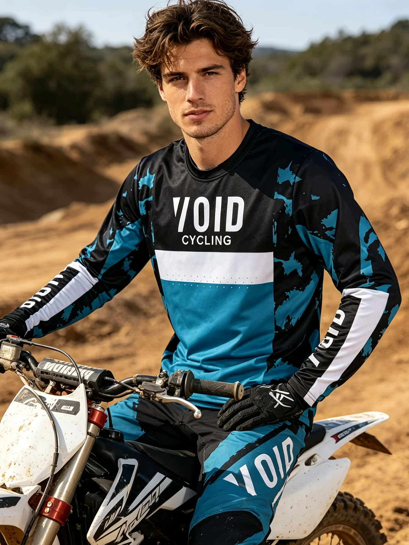 Family Matching Long‑Sleeve MT - Mountain Biking Competition recension och pris