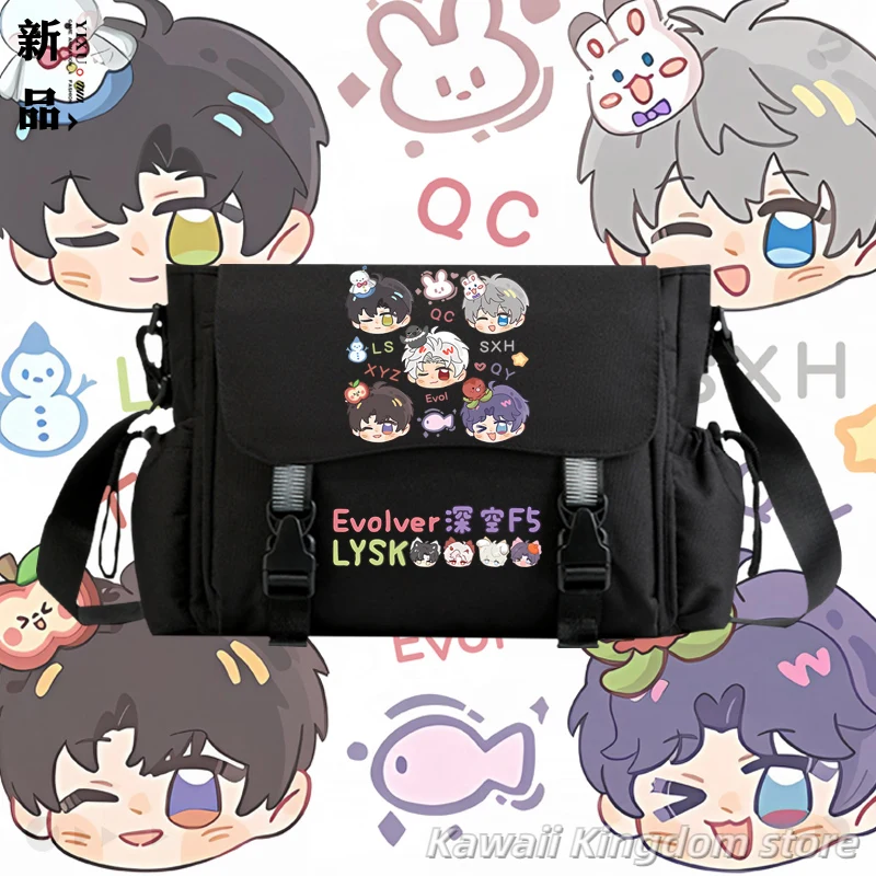 

Love and Deepspace Rafayel Zayne Xavier Sylus Caleb Backpack School Bag Student Knapsack Anime Cosplay Handbag Messenger Bag