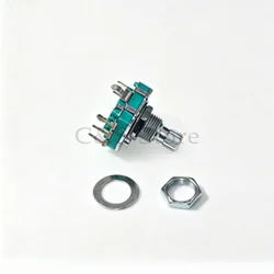5pcs 360 Degree Rotary Encoder Switch EC16 Encoder Audio Coding 5Pin Handle Long 15MM/20MM push switch