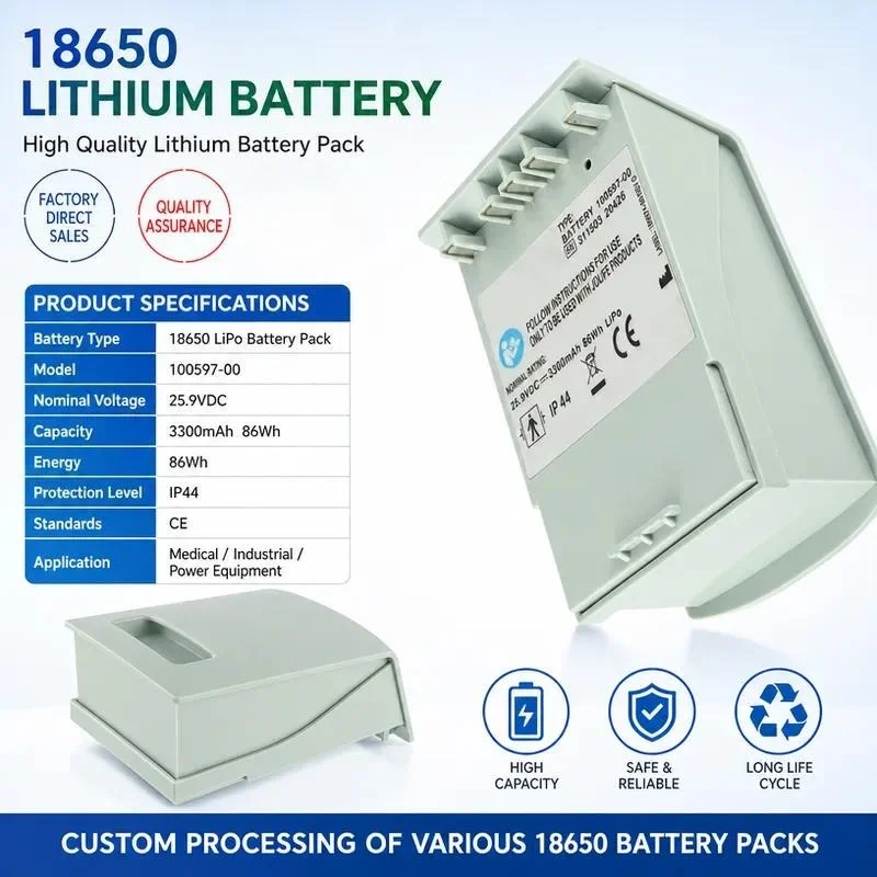 Replacement Battery for Medtronic LUCAS 2 and LUCAS 3 Chest Compression System Compatible with Part Numbers 100597-00
