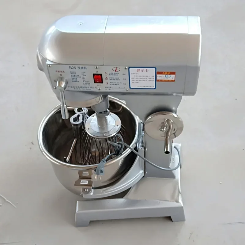 

Electric Dough Mixer Machine 10L 15L 20L 25L 30L Kitchen Equipment Food Processor Flour Churn Bread Pasta Noodles Make Machine