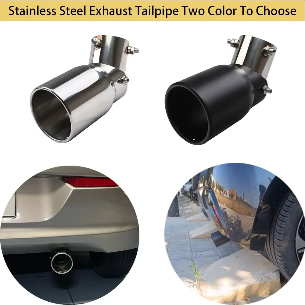 Stainless Steel Exhaust Tip 63mm-89mm 3.5