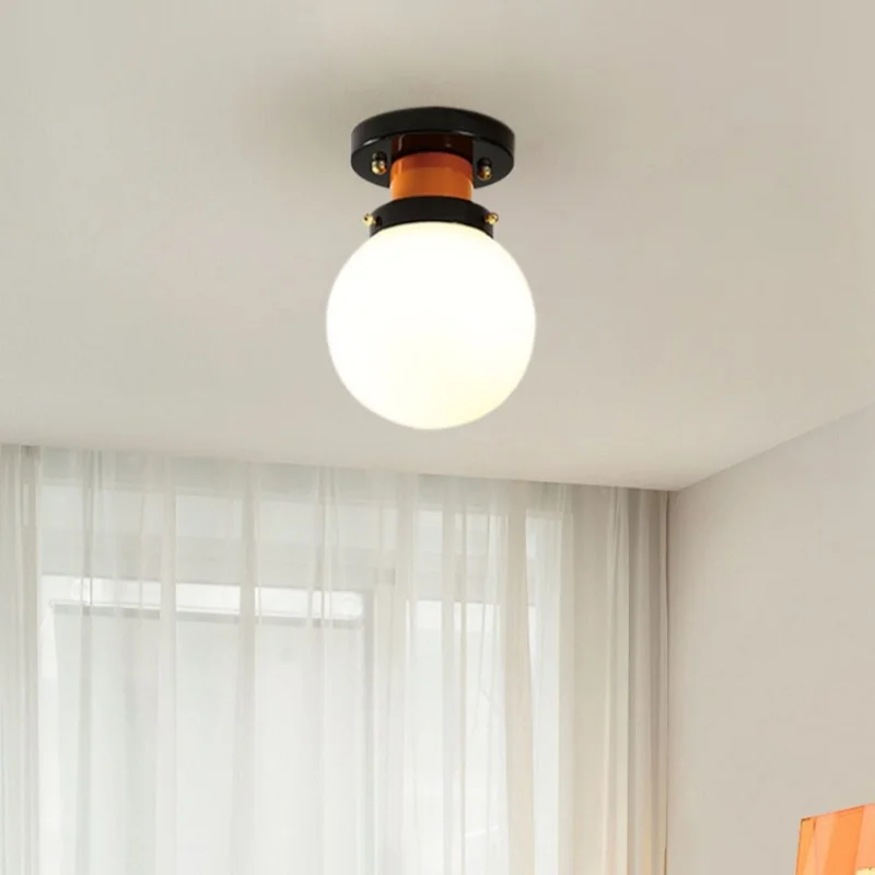 

Modern Style Vintage Glass Iron Celling Chandelier Celling Light Celling Lamp Bedroom Living Room Office Indoor Home Decoration