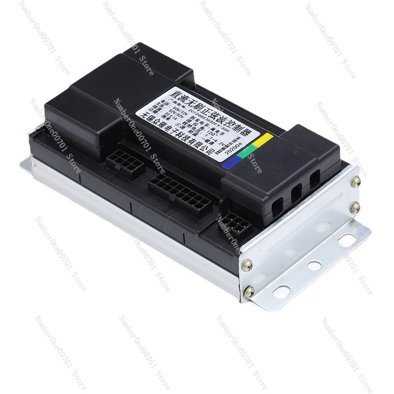 

48V60V72V Беспроводной 12-трубный 1000 Вт синусоидальный контроллер электромобиля Бесщеточный бесшумный контроллер электромобиля