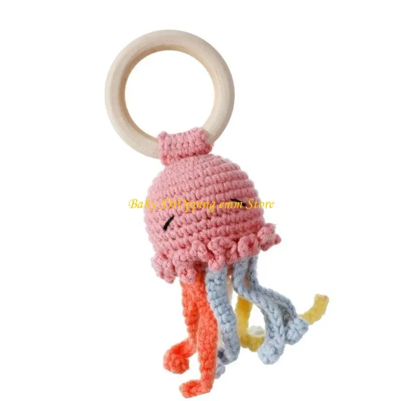 23GD Crochet Baby Toy encantador Medestabia Madera TEATER Baby Auditorio Desarrollar juguete
