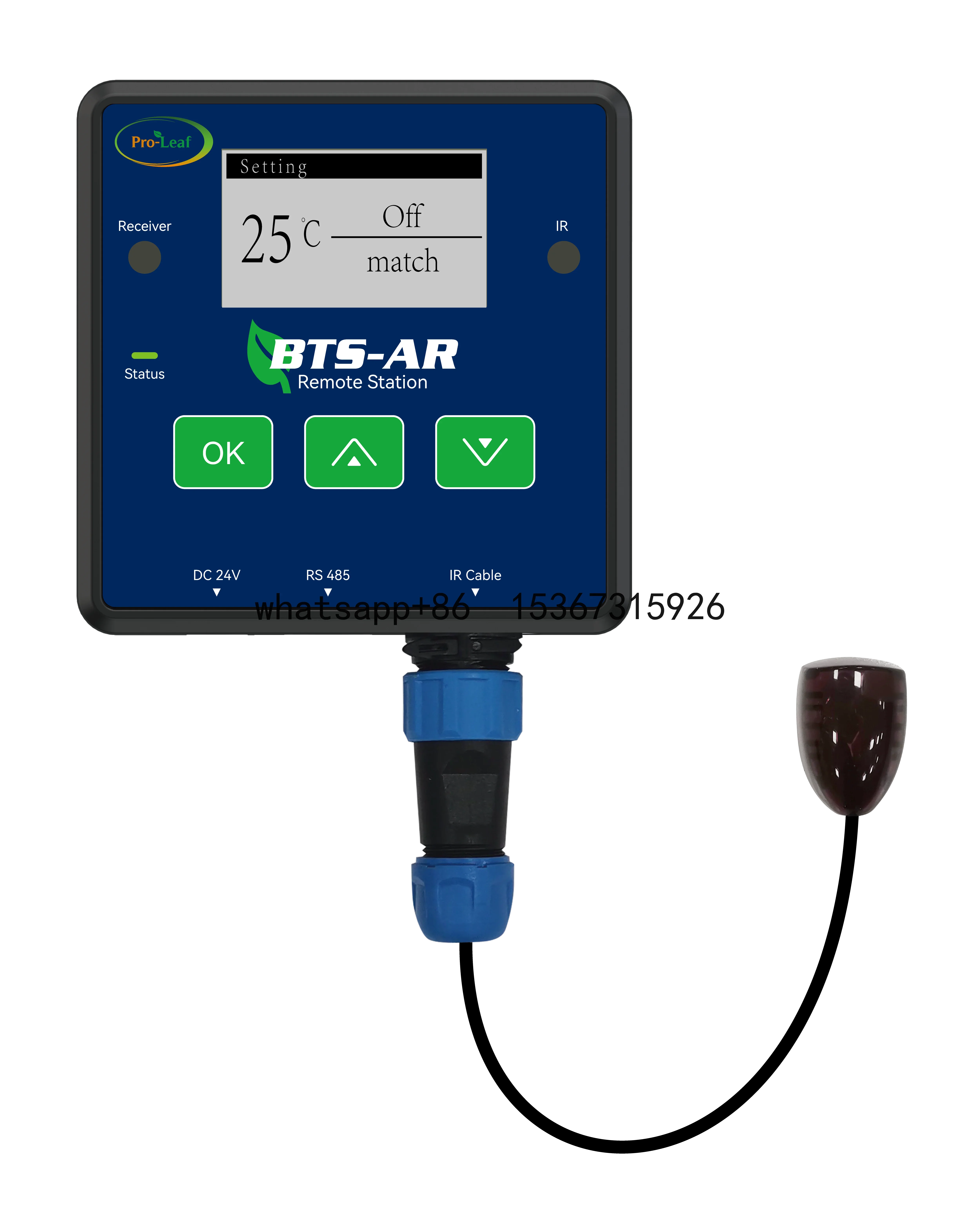 Pro Leaf Fabrikverkauf Beleaf System AC-Fernbedienungsstation für geteilte AC-Einheit Temperaturkontrollsystem für Pflanzräume