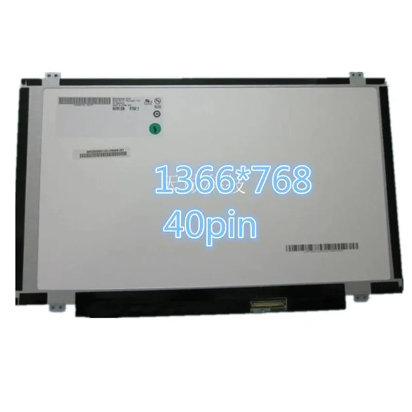 شاشة LED LCD للكمبيوتر المحمول ، Asus A455L Y481C ، 14 "، N140BGE-L41 ، N140BGE-L42 ، N140BGE-L43