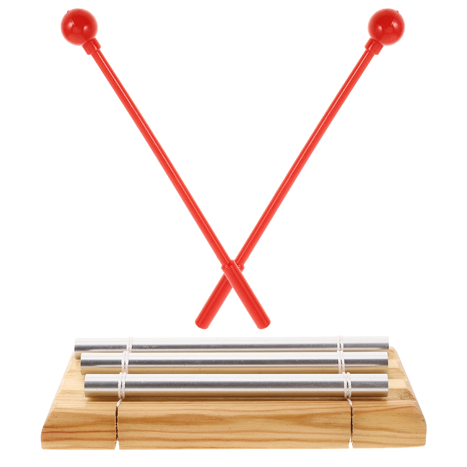 

Three Tone Chime Bell for Teachers Classroom Instrument Bird Song Wind Hand