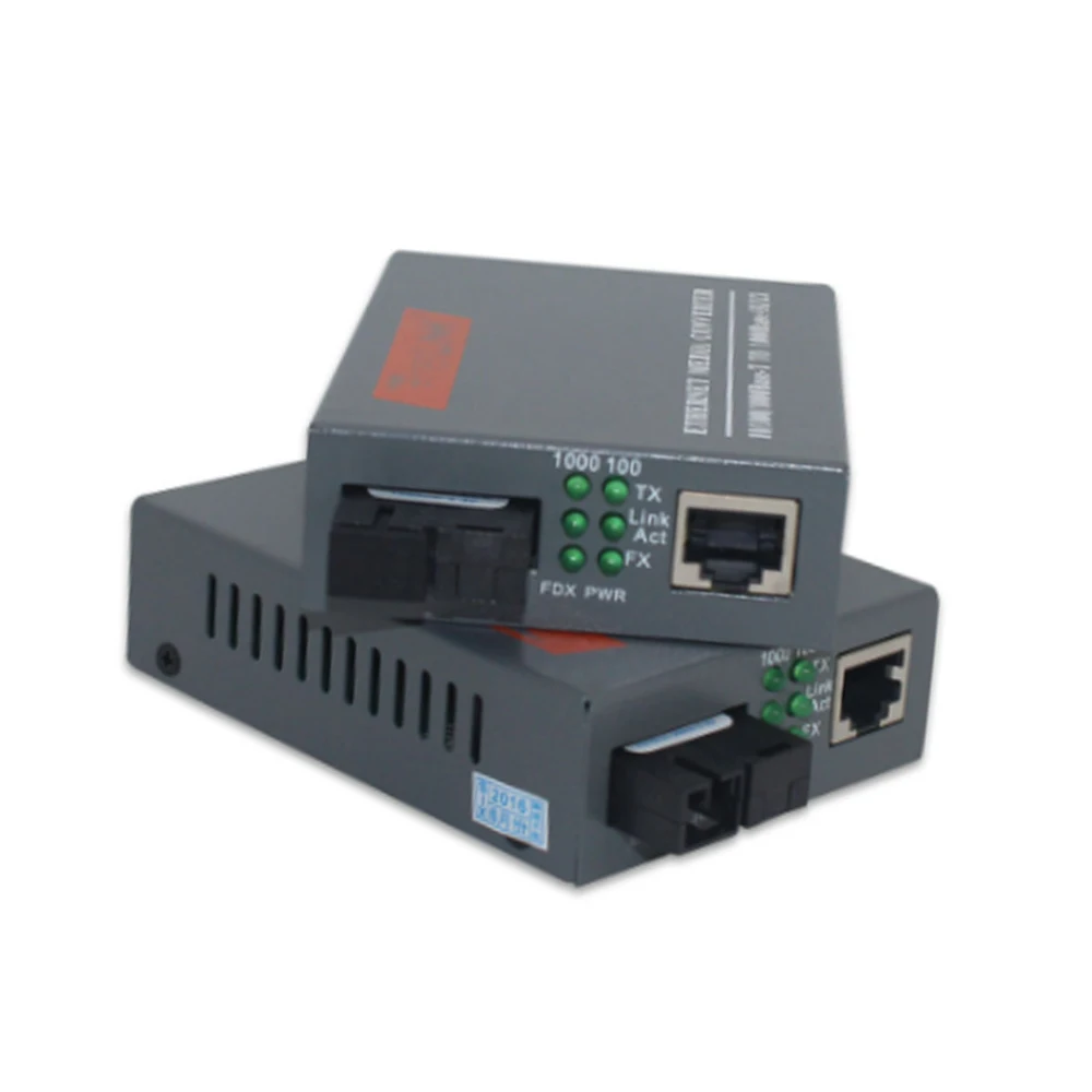 

Gigabit network optoelectronic converter HTB-GS-03AB fiber optic transceiver single-mode single fiber AB end 1-pair installation