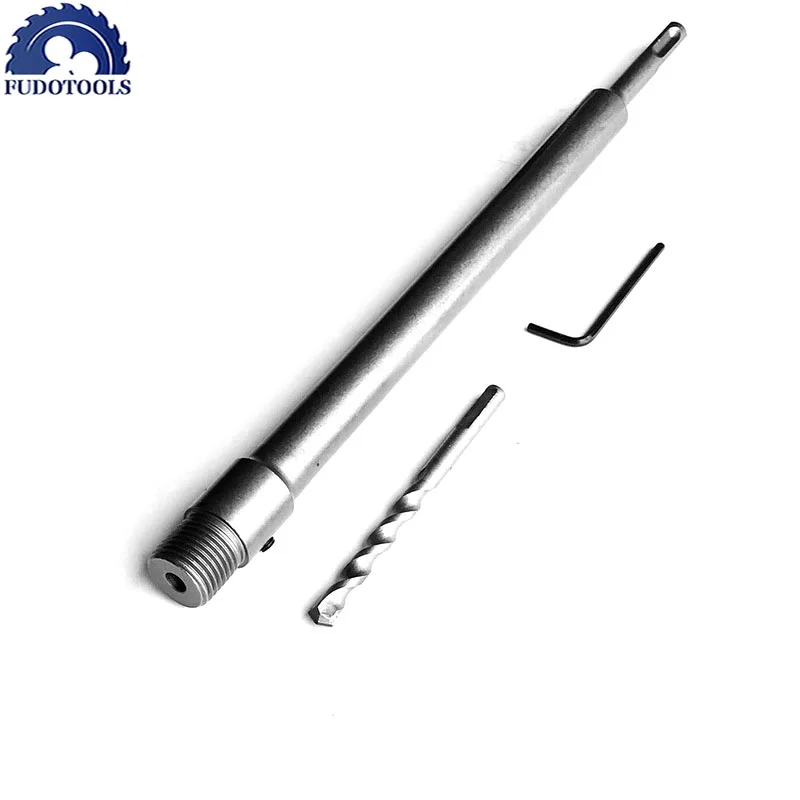 Vendita di costi di 1 adattatore per asta di prolunga da 330mm per PC da M22 a Sds Plus/Max per sega a tazza a parete per martello TCT per