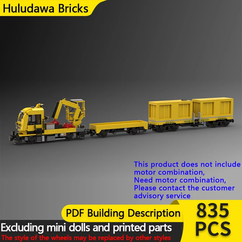 

City Car Model MOC Building Bricks GAF 100 Track Worker Vehicle Modular Technology Children Holiday Gifts Assemble Toys Suit