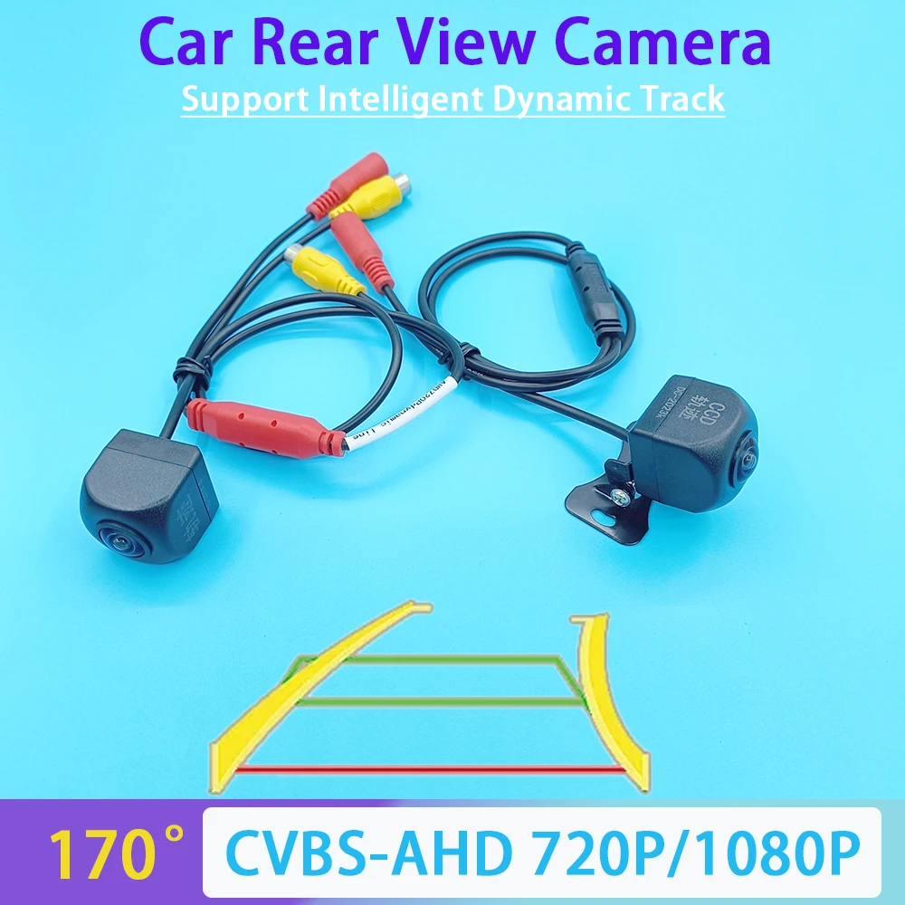 170° Wide Angle AHD Car Backup Camera 720P/1080P Dual Resolution Enhanced IR Night Vision Waterproof Universal Reverse Camera