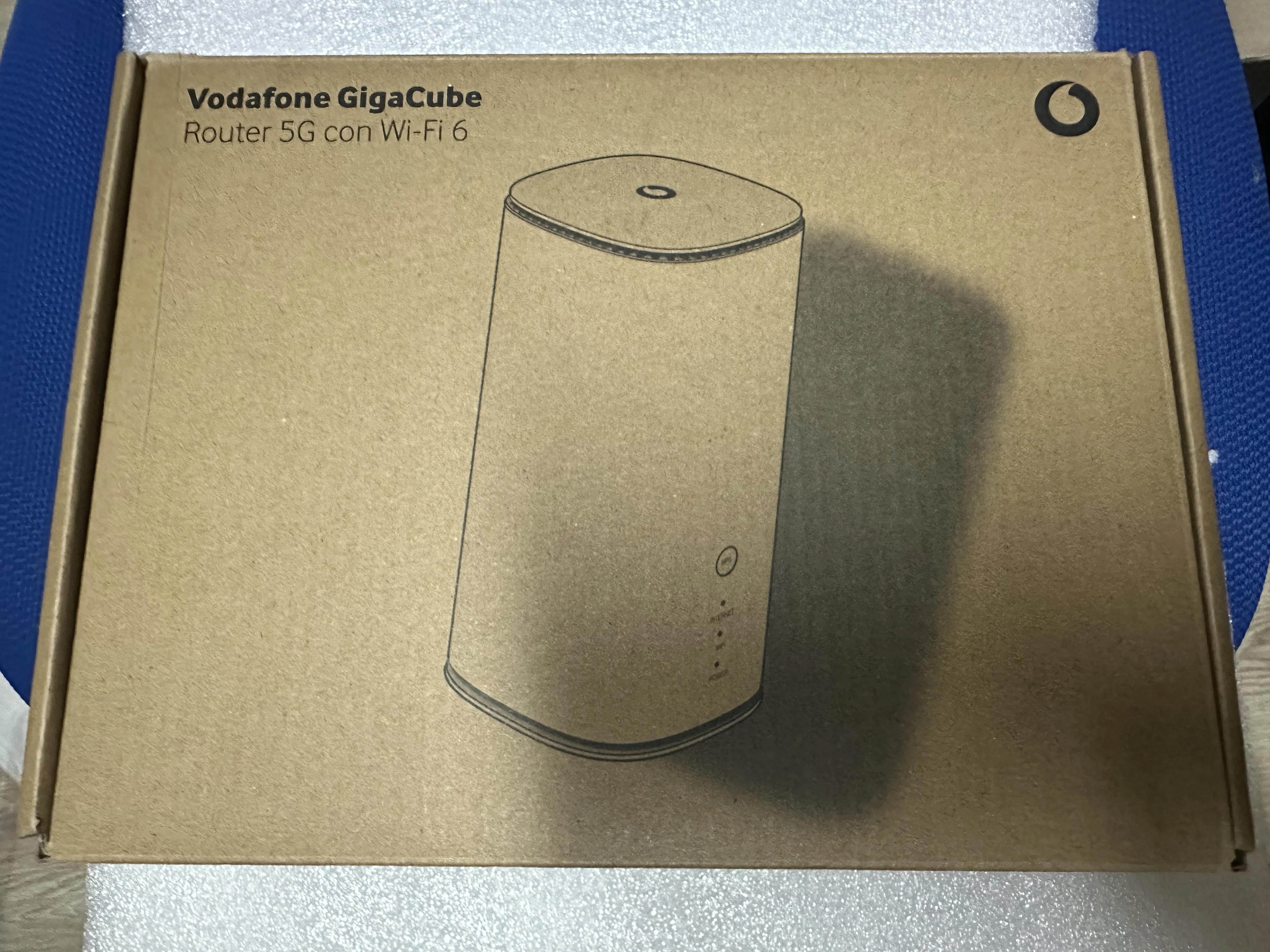 MC888 Ultra 5G CPE Modem WiFi 6 AX6000 RJ45 2.5GE N78 nanoSIM (99% novo logotipo Vodafone)