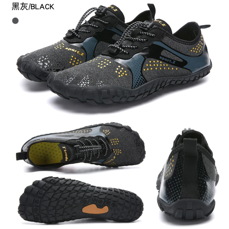 2024 Summer River Tracing Shoes Men's Wading Shoes Outdoor Diving Beach Watershoes Swimming Shoes