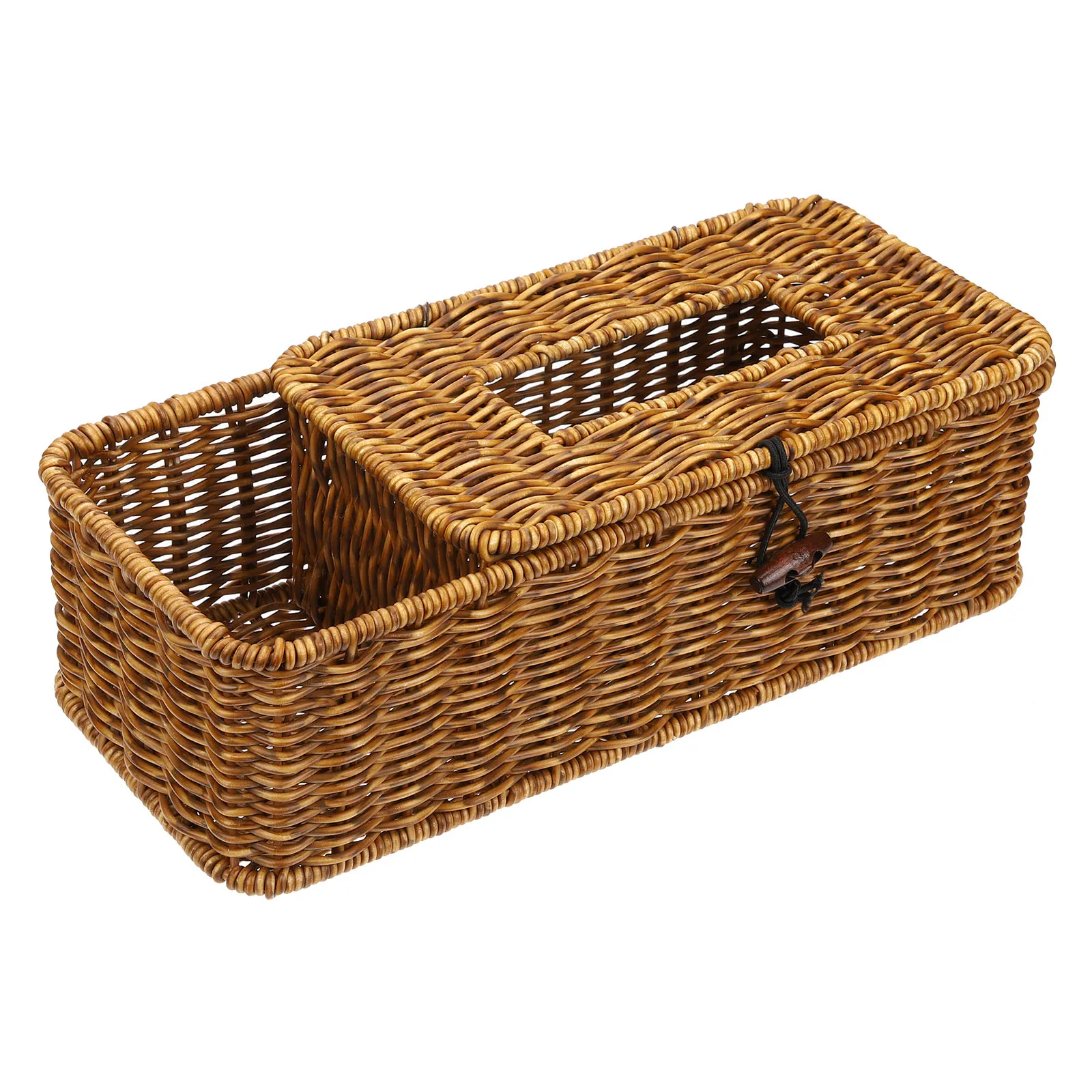 

Multi use Tissue Box Holder Dispenser Storage Container PP Material Design Bathroom Bedroom Car Office Napkin Container