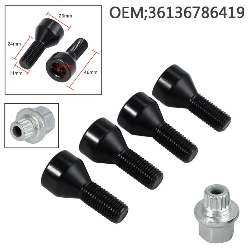 

Suitable for M12X1.5 Wheel Lock Nut Bolt Kit 36136786419